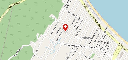 Bombinhas Burguer Delivery no mapa