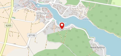 Bonaca Vrboska sur la carte