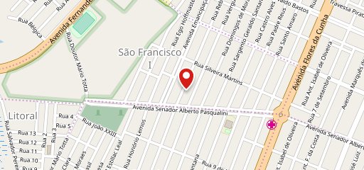 Bonare Pizzas Tramandaí RS no mapa