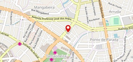 Bonde Burguer Recife PE no mapa