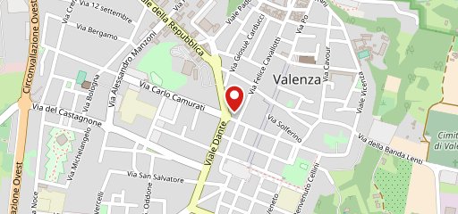 Pura Vida Cafe Valenza sulla mappa