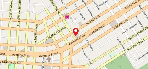 Bookafe Cascavel no mapa