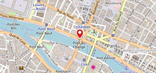 Au Vieux Châtelet sur la carte