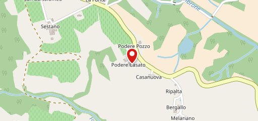 Agriturismo Podere Casato sulla mappa