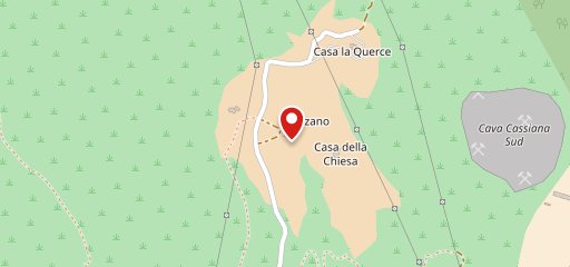 Borgo di Vezzano sulla mappa