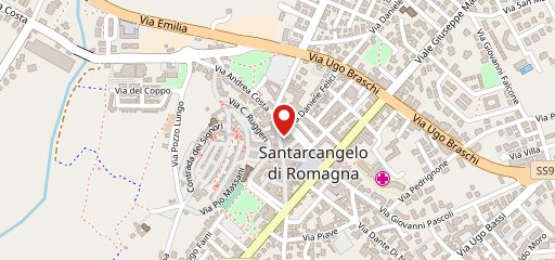 Borgo Est sulla mappa