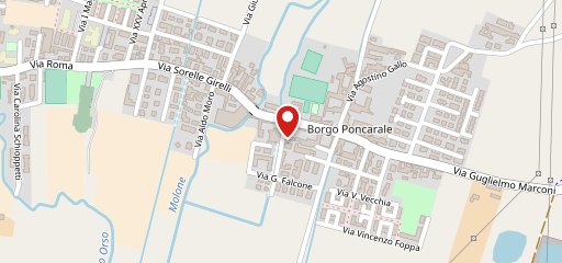 Borgo Poncarale Tana del Grillo angolo Via Borsellino sulla mappa