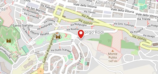 Borgo Rodi Bar sulla mappa