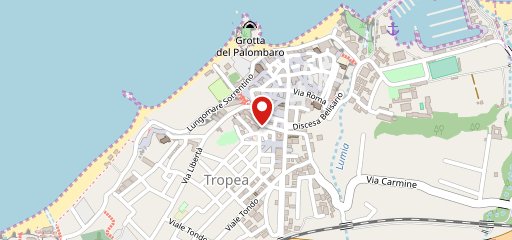 Trattoria moderna Borgo Marino sur la carte