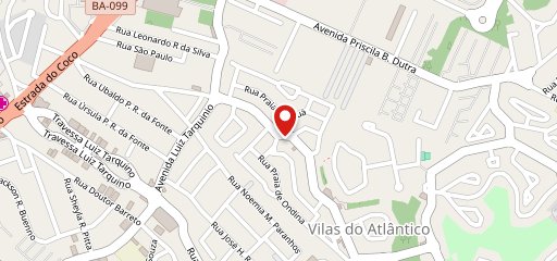 Botecaria - Vilas do Atlântico no mapa