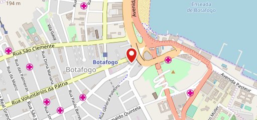 Bom de Copo Botafogo no mapa