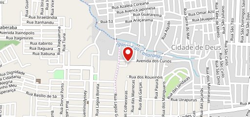 D´BURGUER LANCHONETE E PIZZARIA no mapa