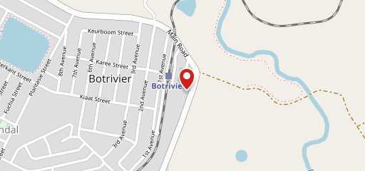 Bot River Hotel sur la carte