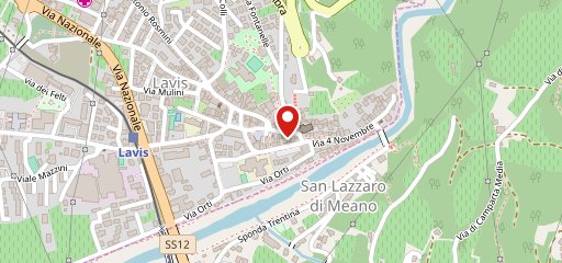 Bottega Del Caffe Dersut sulla mappa