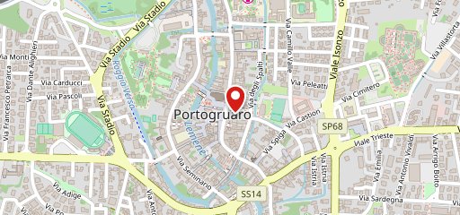 Bottega del caffè Dersut Portogruaro sur la carte