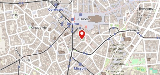 Bottega Ghiotta - Duomo Milano sulla mappa