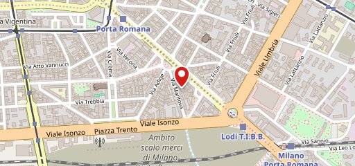 Bottega Sicula Milano sulla mappa