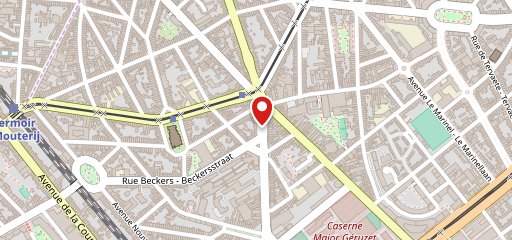 Demaret Etterbeek sur la carte