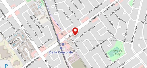 Boulangerie & Pâtisserie Concorde sur la carte