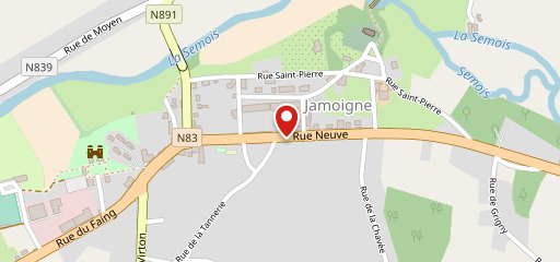 Boulangerie Bitaine sur la carte