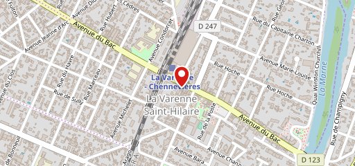 boulangerie clerc sur la carte