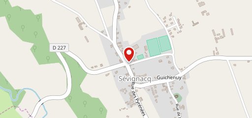 Le Moulin de Sévignacq sur la carte