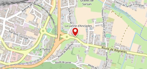 Boulangerie D'Anclades sur la carte