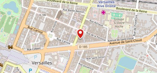 Darras Versailles sur la carte