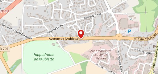 Boulangerie de l'Aublette sur la carte