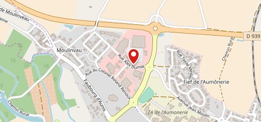 Boulangerie de l'Aumônerie Yohann Boissonnot sur la carte