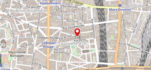 Les Trois Frères sur la carte