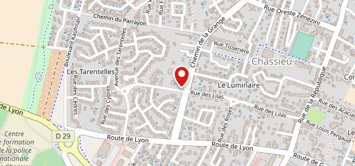 Boulangerie Favre sur la carte