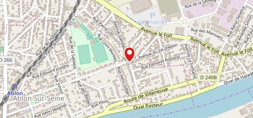 Boulangerie Gambetta sur la carte