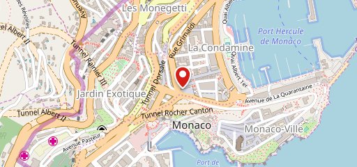 "L'Épi d'Or" Monaco sur la carte