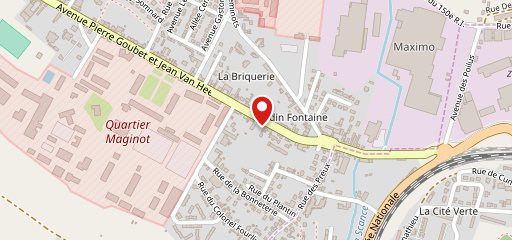 BOULANGERIE MI sur la carte