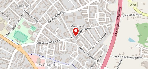 Boulangerie Mon Plaisir sur la carte