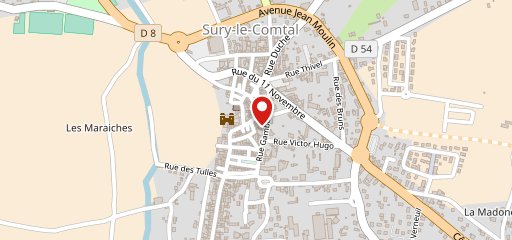 Boulangerie MORITEL - La Pétrie sur la carte