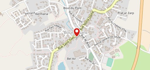 Boulangerie pâtisserie Bian sur la carte