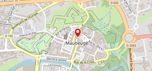 Boulangerie pâtisserie DEREUME à Maubeuge sur la carte