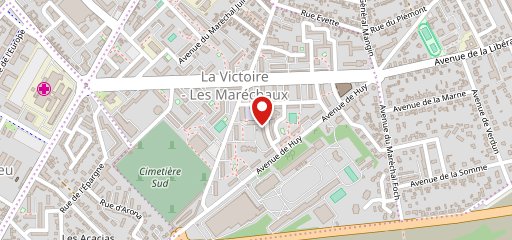 BOULANGERIE DÉLICE DE LA VICTOIRE sur la carte