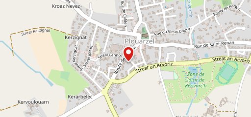 Boulangerie-pâtisserie du Menhir sur la carte