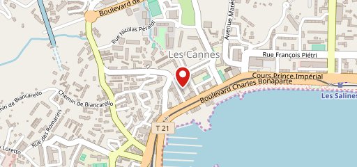 Boulangerie Pâtisserie Les Cannes sur la carte