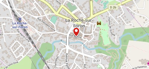 La Roche des Pains sur la carte