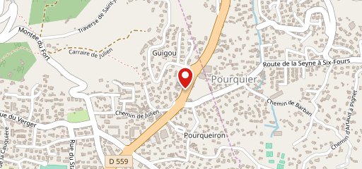 Boulangerie Rose, La Collégiale sur la carte