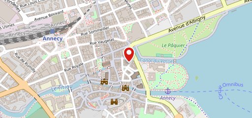 Boulangerie Rouge sur la carte