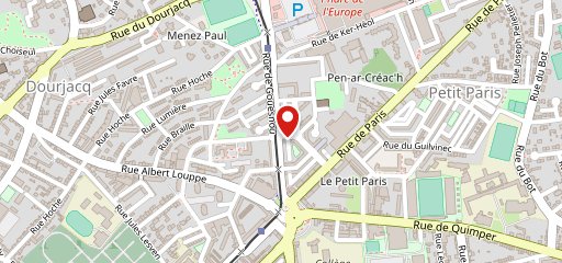 Boulangeries de L Iroise sur la carte