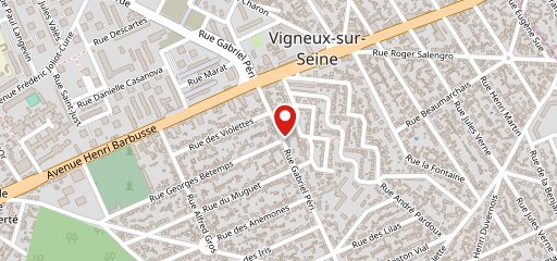 CBD-Vigneux sur seine-BDS Bourgeon de sion sur la carte