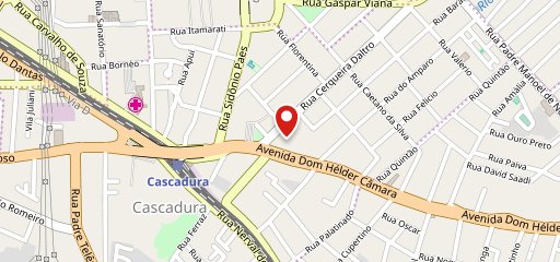 Bouteco - Cascadura no mapa