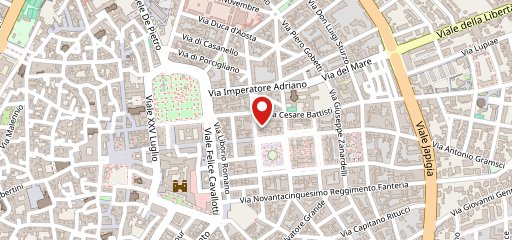 Boutique Nespresso Lecce sulla mappa