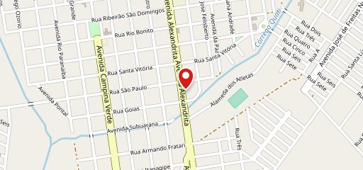 Brabu's Burger Delivery no mapa